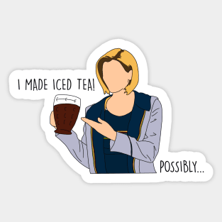 Iced tea! Thirteen Sticker